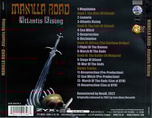 Image of Atlantis Rising - CD (Zyx 2022)