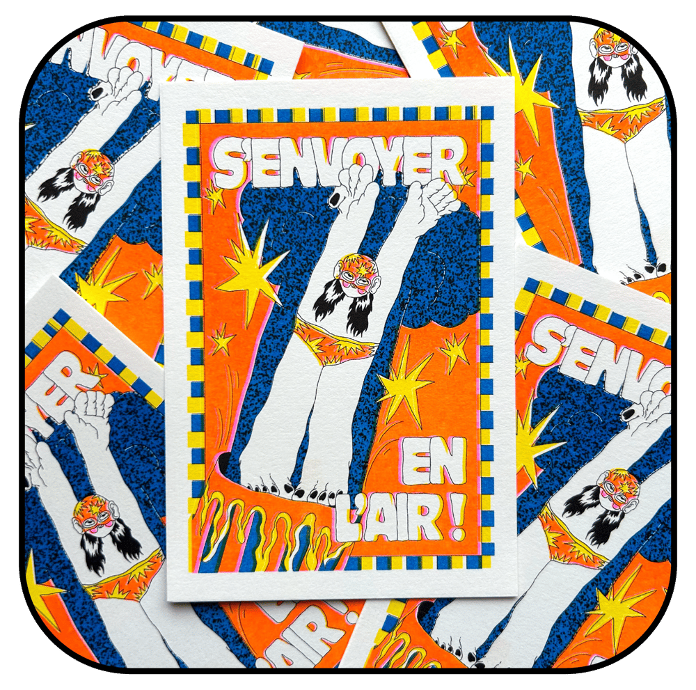 S'ENVOYER EN L'AIR - CARTE EXPRESSIONS