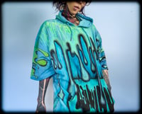 Image 1 of DriPPy TriP UV Oversided Pocket Hoodie