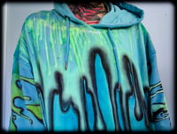 Image 20 of DriPPy TriP UV Oversided Pocket Hoodie