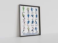 Stockport County 2018/19 Champions Squad, Pennodraws Art Print