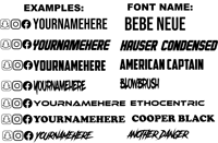 Image 2 of Social Media Decals