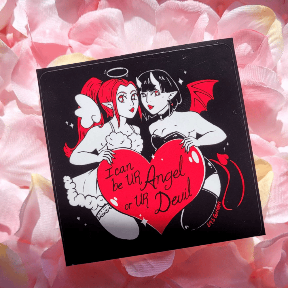 Image of 50% OFF -UR Angel UR Devil Sticker 