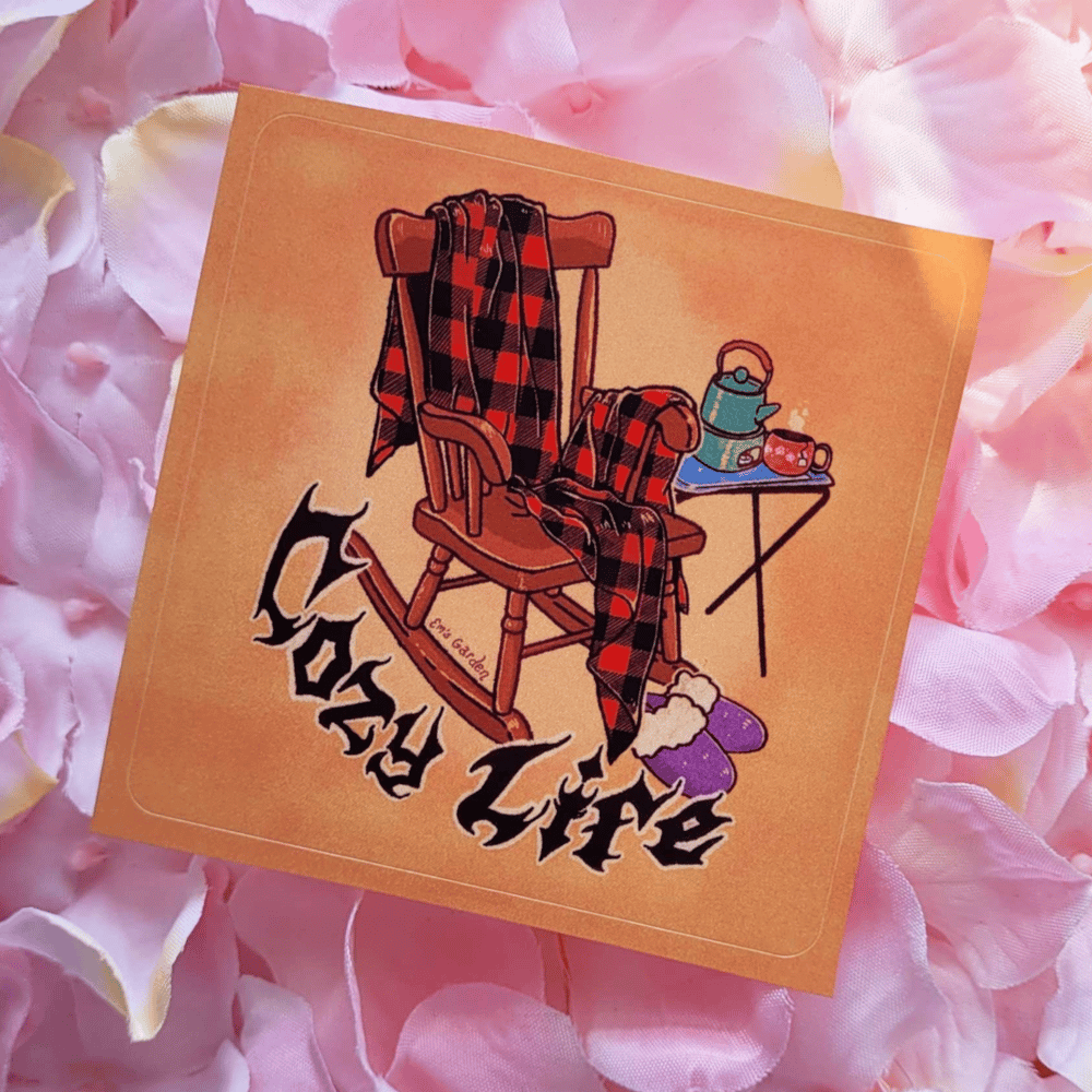 Image of 50% OFF - Cozy Life Grandmacore Sticker