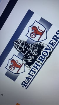 25 RAITH ROVERS FOOTBALL ULTRA/CASUALS STICKERS 