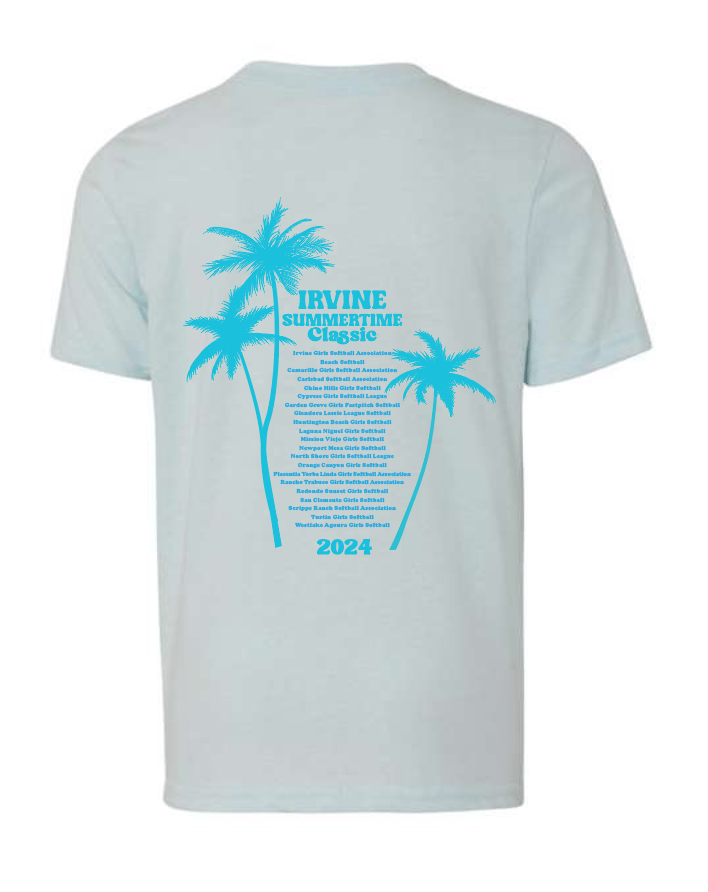 Image of ISC Unisex Tee in Ice Blue