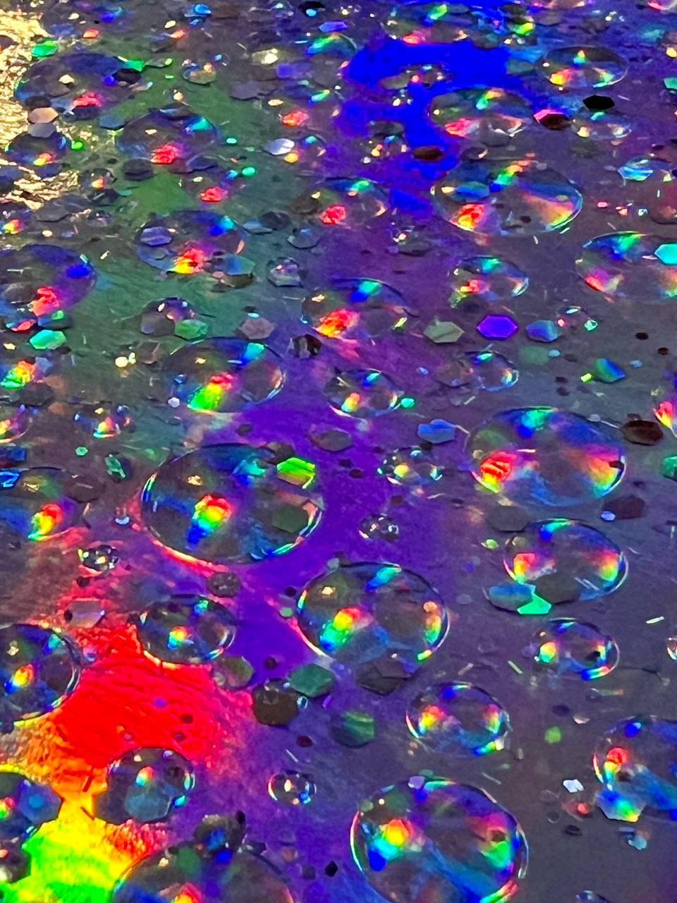 Image of Kandi Tray: XL Holo Bubbles