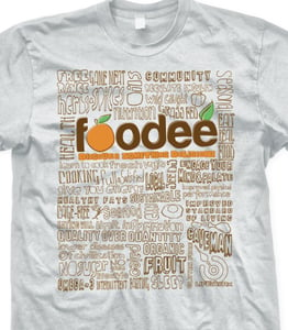 Image of men's the foodee project tee