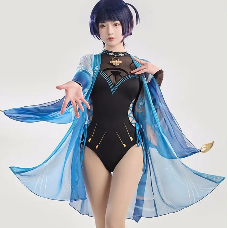 Image of Wanderer Genshin impact Bathing Suit