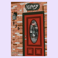 Image 1 of Hideaway Door Print