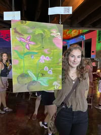 Image 3 of Art walk painting-swooning 