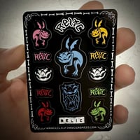 Image 2 of RELIC STICKER SHEET