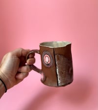 Image 1 of Shades of pink, Lace mug