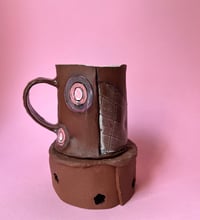 Image 4 of Shades of pink, Lace mug
