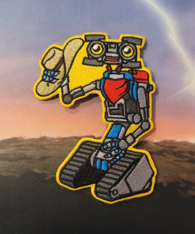 Image of Johnny 5  - Embroidered Patch