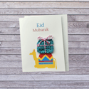 Eid Mubarak Camel Greeting Card