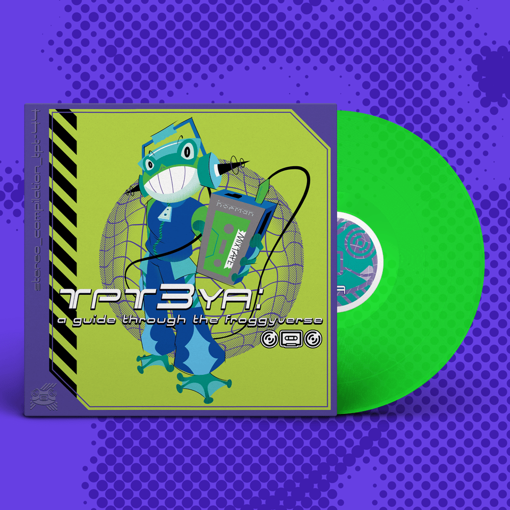Image of TPT3YA: a guide through the froggyverse - Turtle Pals Tapes 3rd Anniversary Vinyl PRE ORDER