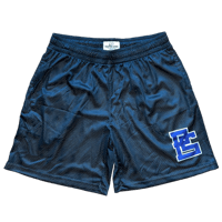 PS Basic Mesh Short - Black white/blue