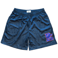 PS Basic Mesh Short - Black red/blue