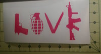 LOVE decal