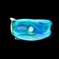 Image 2 of XXXL. Bottlenose Dolphin #3 - Flamework Glass Sculpture