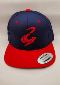 Image 1 of SB Snapback Blue/Red