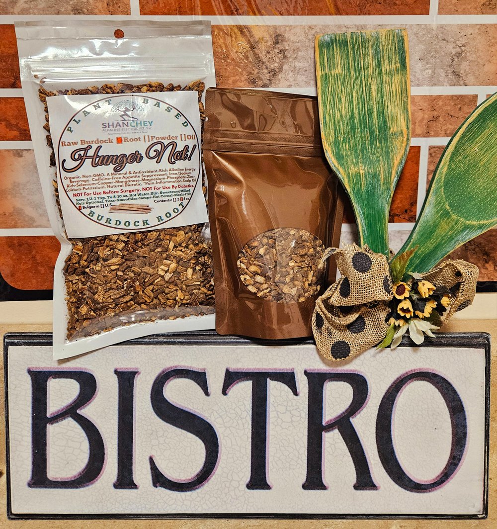 HUNGER NOT! Bulgarian Burdock Root-Hormone Balance-Purifier-Appetite Suppress-Lymphatic-UV-Herpes