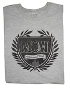 Image of Gray & Black MCM T-Shirt by Aptemal Clothing