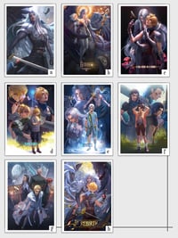 Final Fantasy 7 remake print catalog