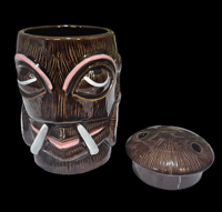 Image 2 of Vintage Orchids of Hawaii Headhunter Mug FREE SHIPPING 