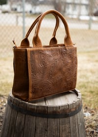 Image 5 of Moon crossover leather bag 