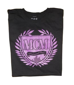 Image of Black & Purple MCM T-Shirt by Aptemal Clothing