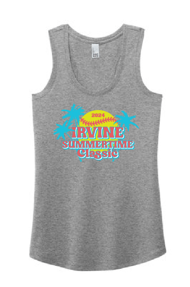 Image of ISC Ladies Tank in Grey