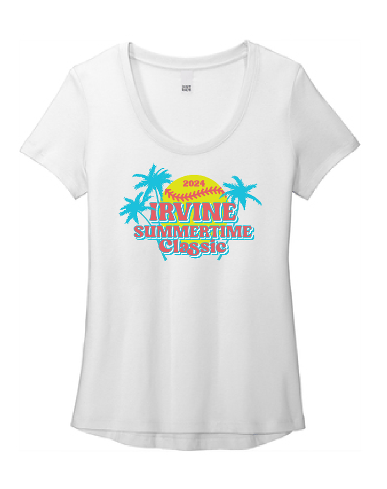 Image of ISC Ladies Tee in White