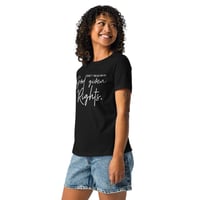 Image 9 of Don't Tread on My God Given Rights Women's Relaxed T-Shirt