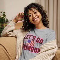Image 9 of Let's Go Brandon - Women's Relaxed T-Shirt from PatriotsCo.com