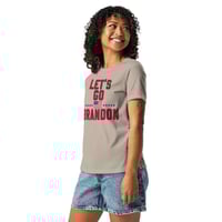 Image 11 of Let's Go Brandon 2 - Women's Relaxed T-Shirt from PatriotsCo.com