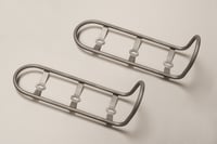 Image 1 of Paire de cages de fourche titane / finition brut sablée