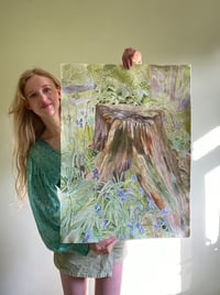 Image 1 of 'Secrets Of Tree Rings' Print