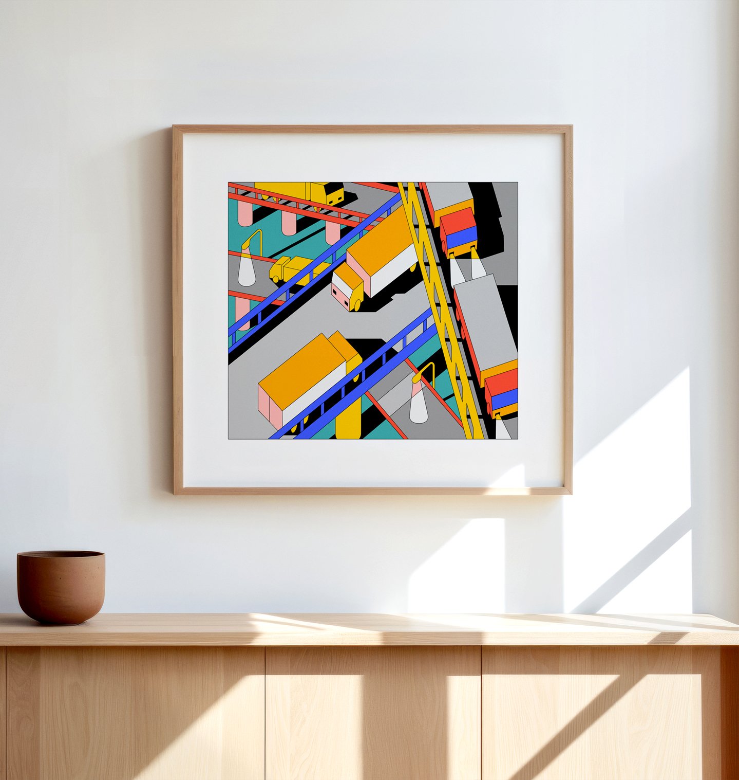 Image of TRAFFIC - GICLÉE PRINT