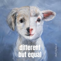 Image 2 of Different, but equal | Sticker