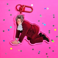 Image 1 of AA Babygirl Edgeworth Acrylic Charm (PRE-ORDER)