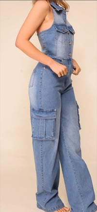 Image 1 of Denim Cargo Jumper