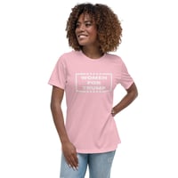 Image 9 of Women For Trump - Women's Relaxed T-Shirt from PatriotsCo.com