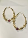 Gold Filled Fancy Earrings - Large