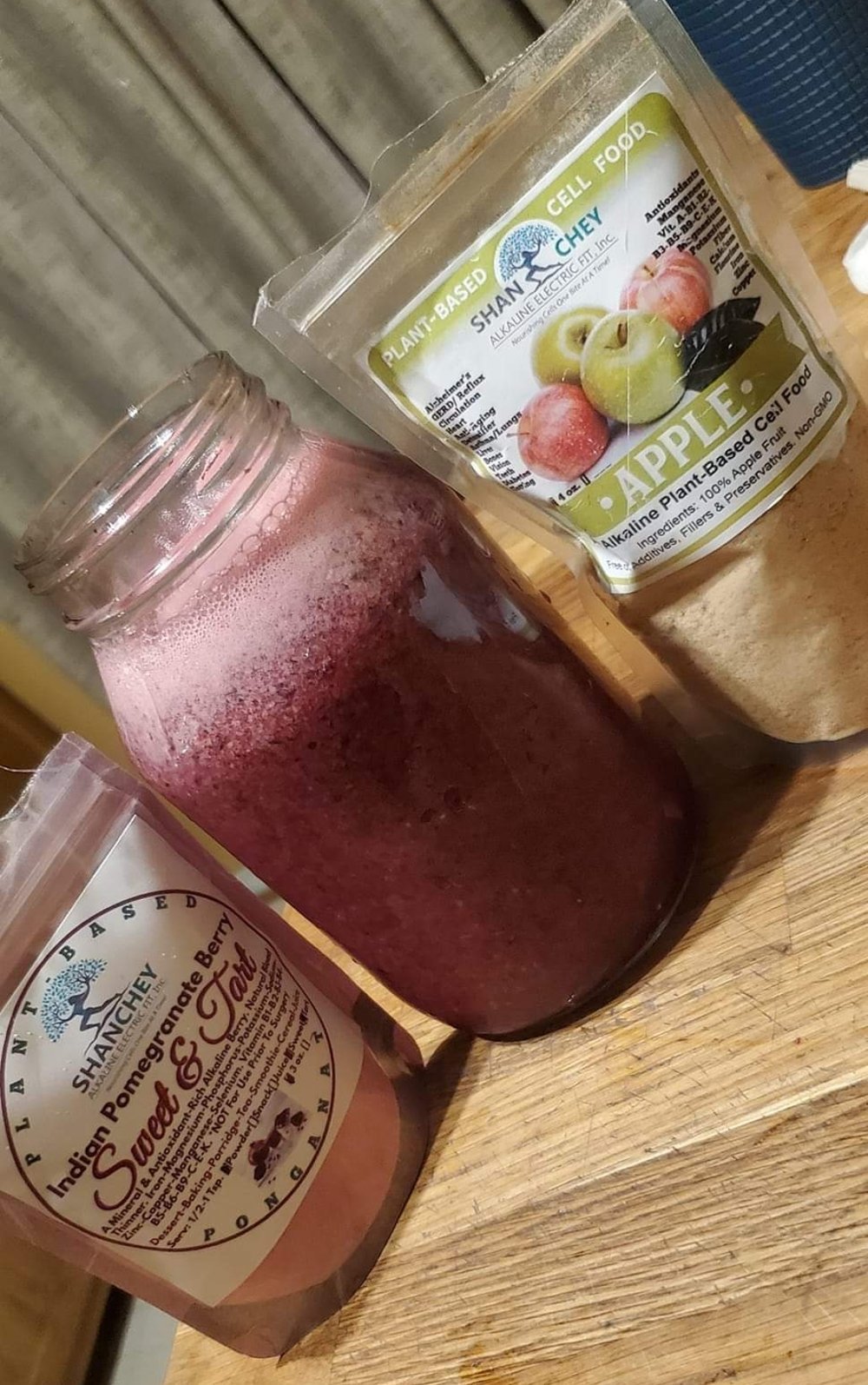 Sweet & Tart! Pomegranate Berry Syrup/Grinds-Parasites-Circulation-Hemorrhoids-Tumors-Herpes
