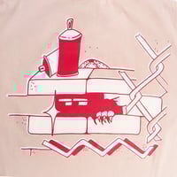 Image 2 of T - SHIRT - EYES - POWDER PINK