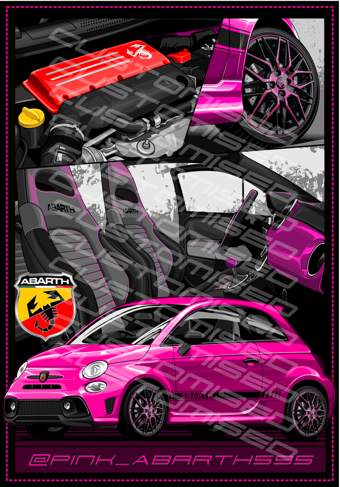 Image of ABARTH 595 & 695 S4 HOODIE - show price 