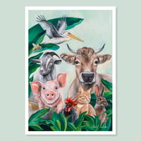 Image 1 of Animal Friends | Postcard