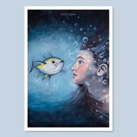 Image 1 of Fish have feelings too | Postcard